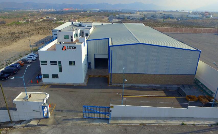 Aerial view of the Litco Automation facility in Ramos Arizpe, Mexico