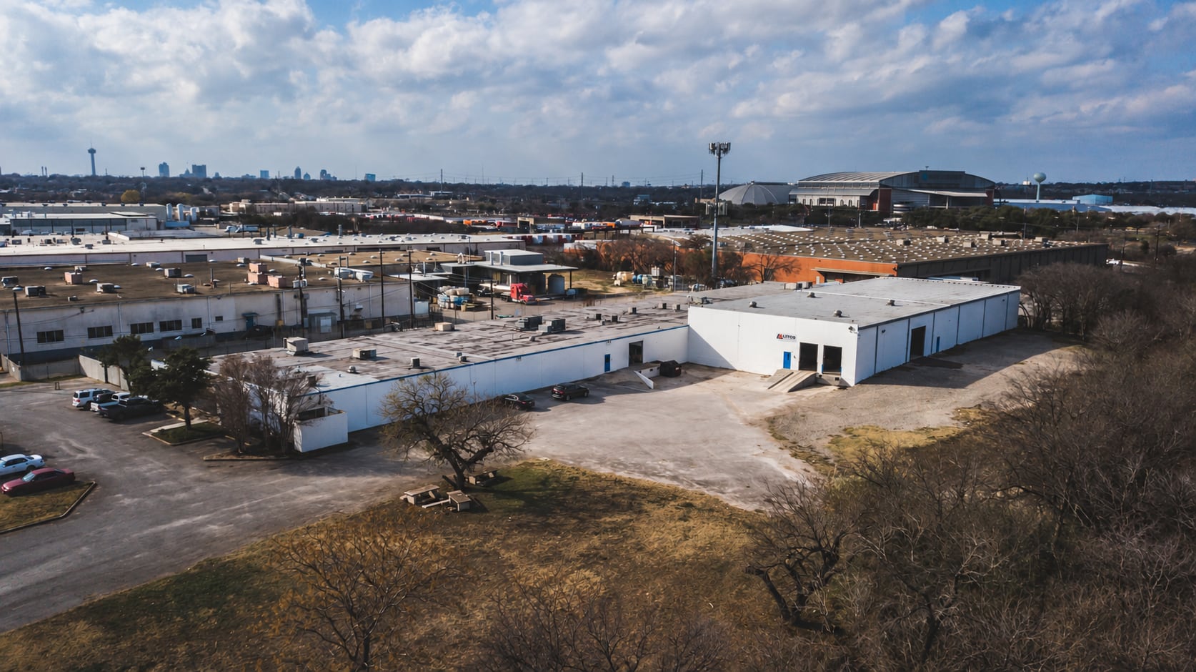 Aerial view of the Litco Automation facility in San Antonio, Texas